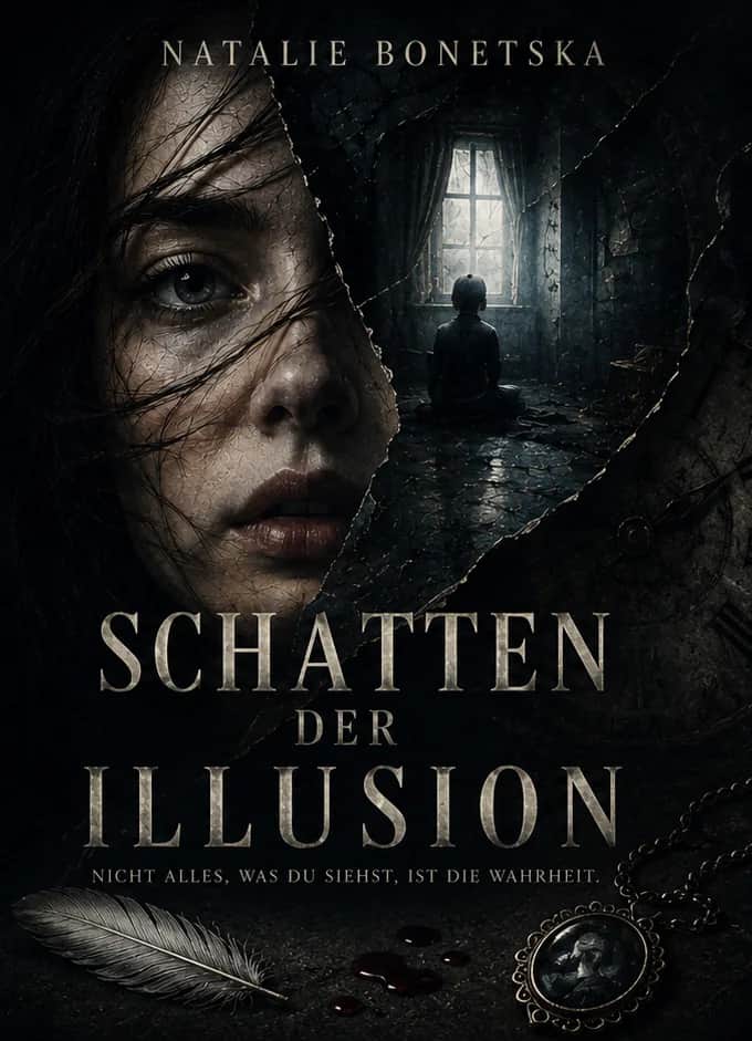Vorläufiges Cover von „Schatten der Illusion“